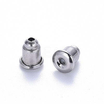 Non-Tarnish 304 Stainless Steel Bullet Ear Nuts STAS-S113-002-1