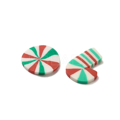 Christmas Theme Handmade Polymer Clay Sprinkles Mix CLAY-F005-03-1