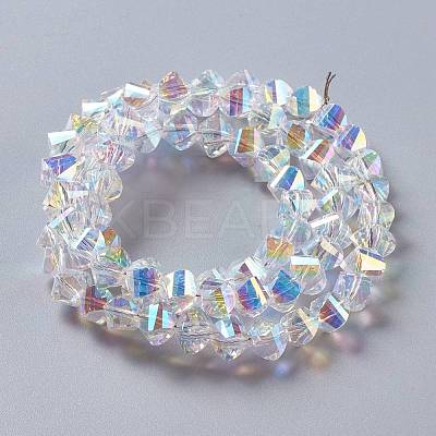 Glass Imitation Austrian Crystal Beads GLAA-F108-08A-1
