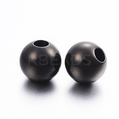 304 Stainless Steel European Beads STAS-H370-02B-02-1