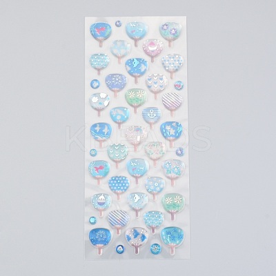 Epoxy Resin Sticker DIY-B009-03F-1