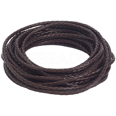 5M Round Braided Cowhide Letter Cord WL-GF0001-34A-04-1