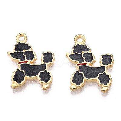 Alloy Enamel Pendants X-ENAM-WH0071-02B-1