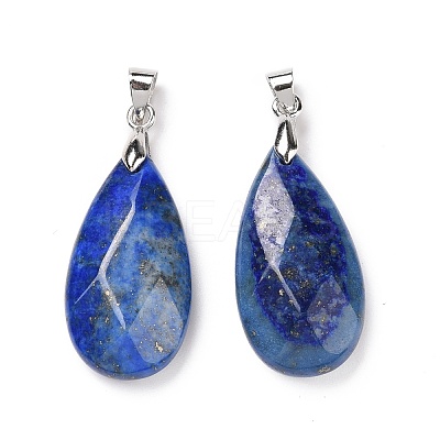 Natural & Synthetic Mixed Gemstone Pendants G-C007-01P-1