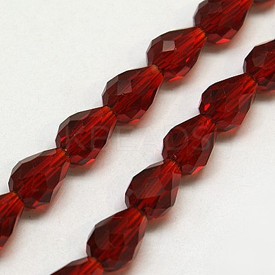 Glass Beads Strands LS-EGLA-E010-8x12mm-06-1