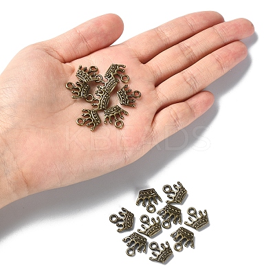 Zinc Alloy Charms PALLOY-YW0001-13AB-RS-1