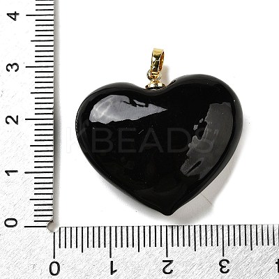 Handmade Lampwork Pendants LAMP-G160-01O-1