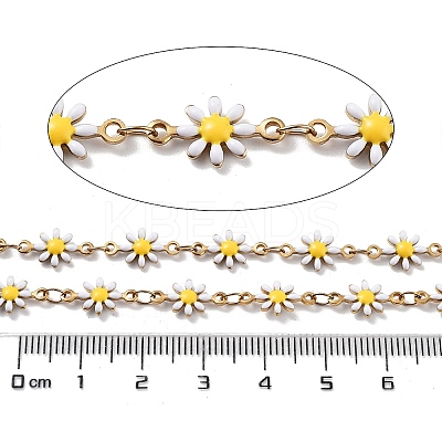 Ion Plating(IP) 304 Stainless Steel Handmade Beaded Chain CHS-K019-06G-02-1