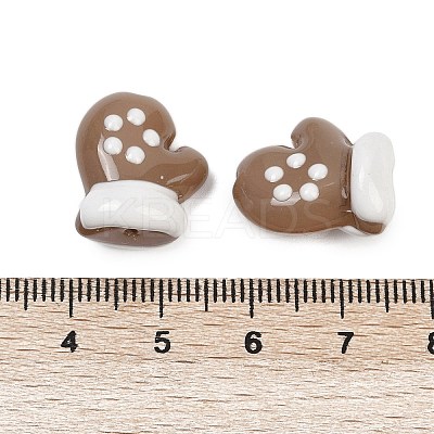 Baking Paint Glass Enamel Beads LAMP-R004-07H-1