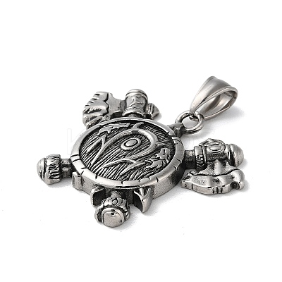 Viking 304 Stainless Steel Pendants STAS-L223-11AS-1