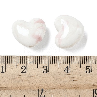 Glazed Porcelain Beads PORC-K003-04D-1