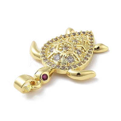 Brass Micro Pave Cubic Zirconia Pendants LS-KK-F877-13G-1
