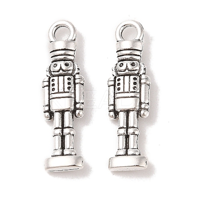 Tibetan Style Alloy Soldier Pendants LS-TIBEP-GC160-AS-RS-1