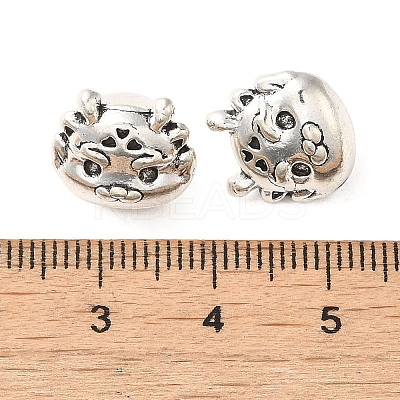 Tibetan Style Alloy Beads PALLOY-M217-20AS-1