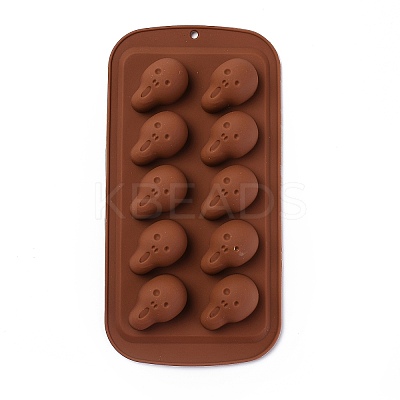 Halloween Skull Shape Food Grade Silicone Molds DIY-H126-01-1