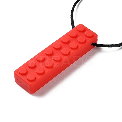 Building Blocks Food Grade Silicone Pendants SIL-Z004-01C-1