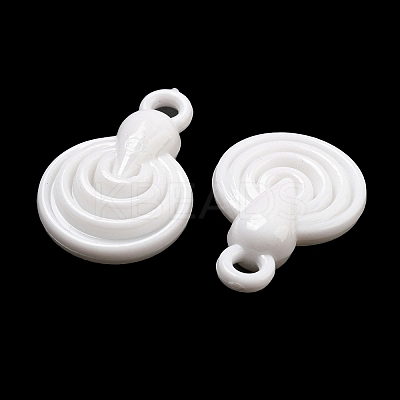 Opaque Acrylic Pendants SACR-L007-044A-1