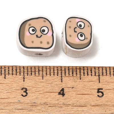 Cartoon Polymer Clay Beads CLAY-Z003-02B-1