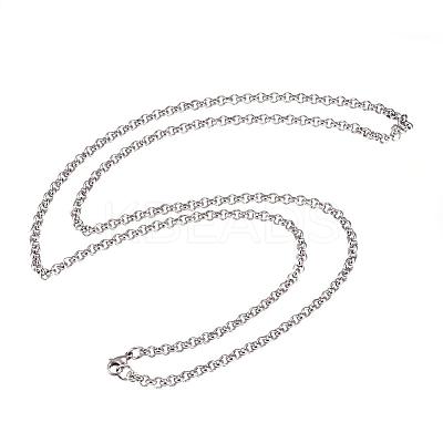 Non-Tarnish 304 Stainless Steel Necklaces NJEW-D281-22-1