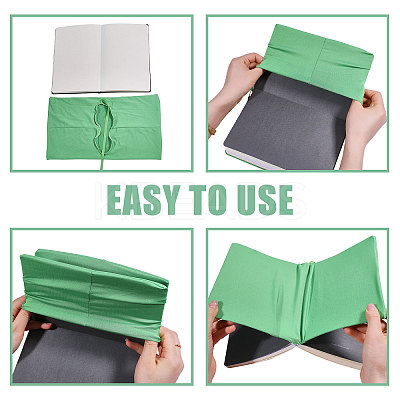 Elastic Cloth Book Cover AJEW-WH0696-009G-1
