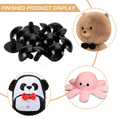 14Pcs Resin Safety Eyes DIY-FH0007-21C-1
