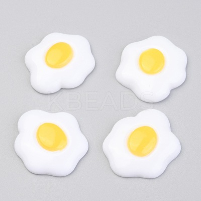 Opaque Resin Decoden Cabochons X-CRES-B002-09-1
