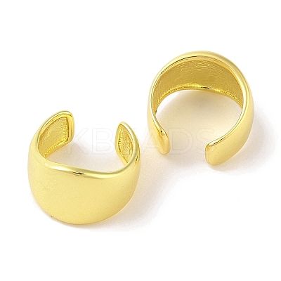 Brass Cuff Earrings for Women EJEW-I305-58G-1