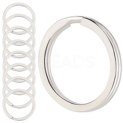316 Surgical Stainless Steel Keychain Clasps STAS-BBC0005-81B-1