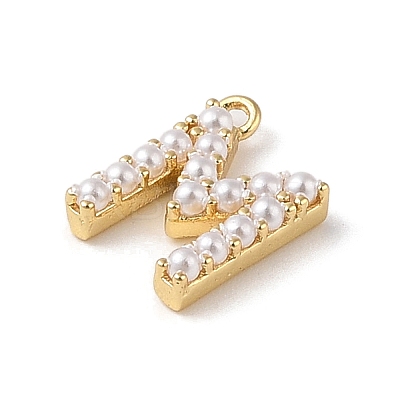 Plastic Imitation Pearl Pendants KK-P230-17G-M-1