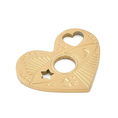 304 Stainless Steel Charms STAS-I325-136F-G-1