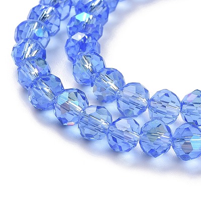 Electroplate Glass Beads Strands LS-EGLA-A034-T4mm-L04-1