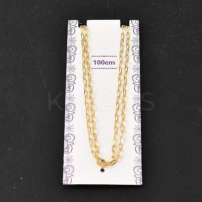 Brass Cable Chains CHC-H111-02G-01-1