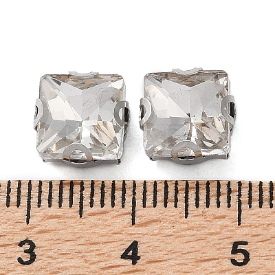 Square Sew on Rhinestone RGLA-L028-06C-01-1