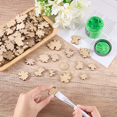 140Pcs Wood Chips AJEW-AR0005-69-1