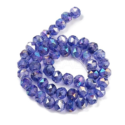 Baking Paint Glass Beads Strands GLAA-H032-05-03-1