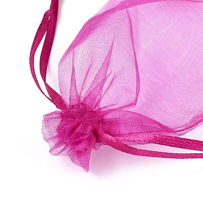 Organza Gift Bags with Drawstring OP-R016-9x12cm-22-1