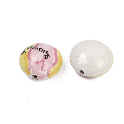 Handmade Porcelain Beads PORC-I029-08E-1