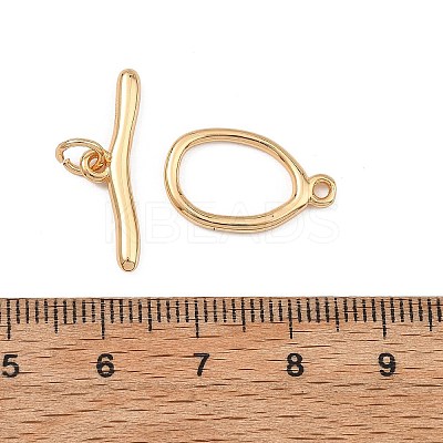SHEGRACE Brass Toggle Clasps XGRQ58378-790G-1