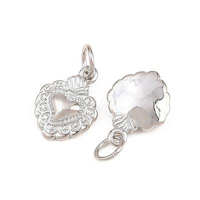 Brass Charms KK-H292-57B-P-1