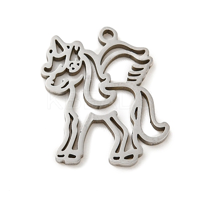 Non-Tarnish 201 Stainless Steel Pendants LS-FIND-Z009-09P-1