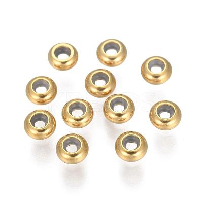 PVD Vacuum Plating 304 Stainless Steel Beads STAS-L222-41B-G-1