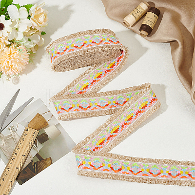 Polyester Jacquard Ribbon OCOR-WH0085-77B-1