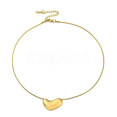 304 Stainless Steel Pendant Necklaces NJEW-G120-03G-1