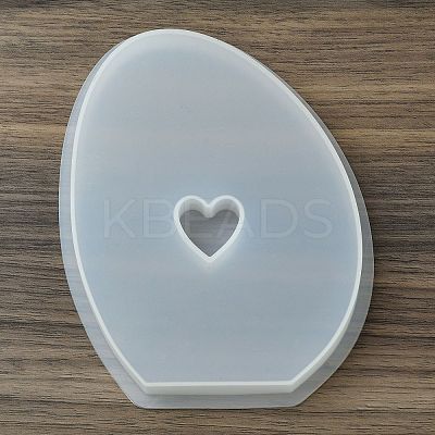 Easter Egg with Heart Shape Candle Holder Silicone Molds LS-SIL-Z019-01A-1