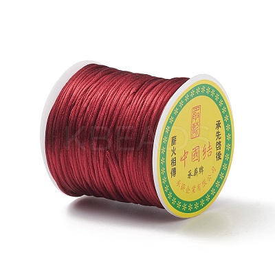 Nylon Satin Rattail Cord NWIR-R025-1.0mm-192-1