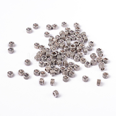 Tibetan Style Alloy Spacer Beads X-LF0398Y-NF-1