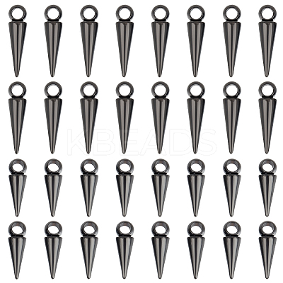 32Pcs 2 Style Stainless Steel Pendants STAS-UN0052-78-1