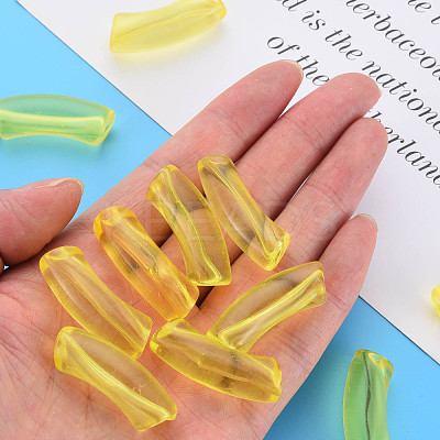 Transparent Acrylic Beads MACR-S372-002C-010-1