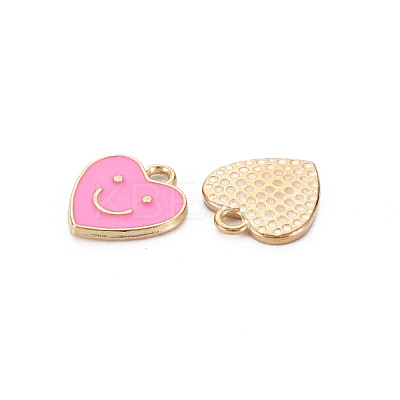 Alloy Enamel Charms X-ENAM-T016-12D-RS-1