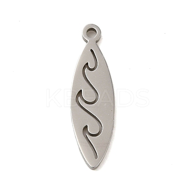 Non-Tarnish 304 Stainless Steel Pendants LS-STAS-S123-03P-06-1